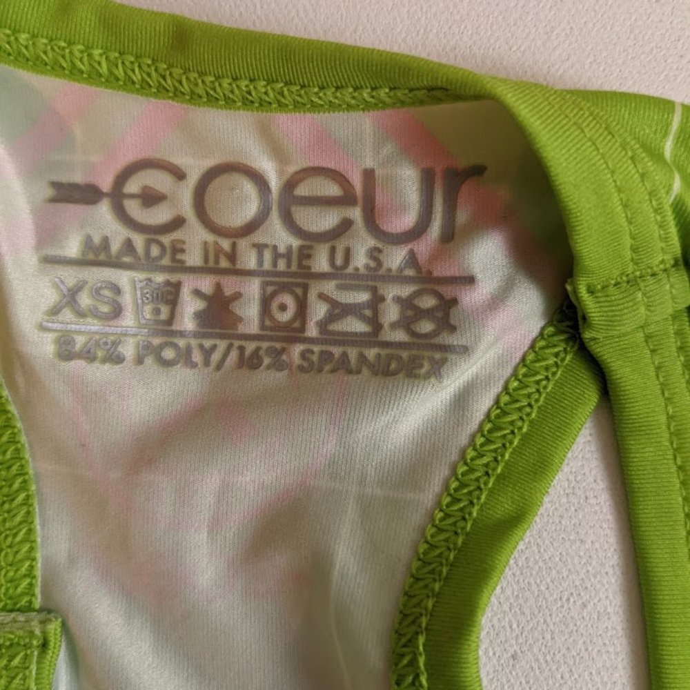 Coeur Bicycle Racerback Tank Top - Picture 2 of 6
